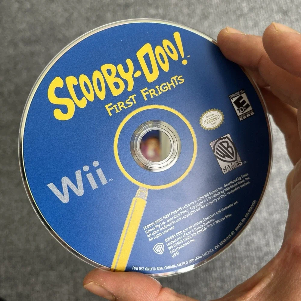 Scooby-Doo First‎ Frights Nintendo Wii CIB TESTED WORKS!
